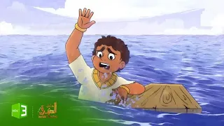 داخل الصندوق الشاطر حسن  لبيب وحسن على وشك الغرق في بحر المغناطيس  فهل سينجوا  دندنها