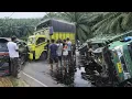 Lagu Insiden Kecelakaan Hari Ini‼️Truck Vs Mobil Fortuner Adu Banteng