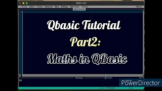 QBasic Tutorial 2 - Maths in Qbasic