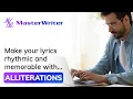ALLITERATIONS Tips Tricks MasterWriter