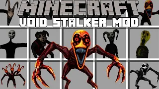 Minecraft VOID STALKER MOD / VOID STALKER HORROR MOD! (Minecraft Mods)