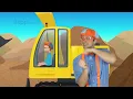 Vehículos de construcción para niños con Blippi | La canción de la Excavadora