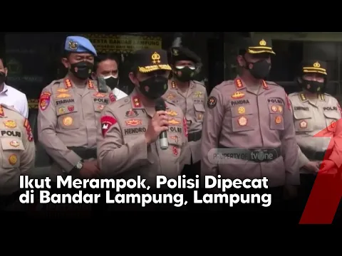 Rampok Mobil Mahasiswa, Polisi di Lampung Dipecat Tidak Hormat