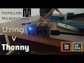 Installing Micropython in ESP Board using Thonny IDE