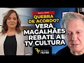 Lagu Muito estranho... Vera Magalhães rebate a TV Cultura