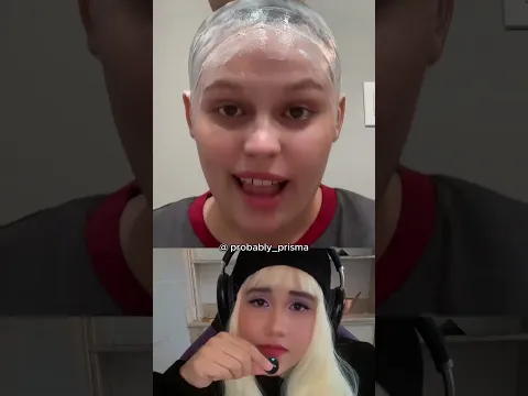 Ela se TRANSFORMOU NA BACON HAIR #funny #roblox