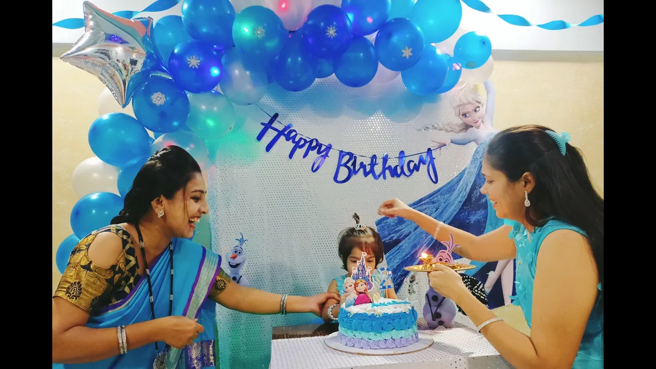 | Frozen|| Frozen Theme|| Birthday Celebration|| India