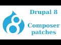 Drupal 8 composer patches