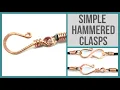 Download Lagu Simple Hammered Clasps - Beaducation.com