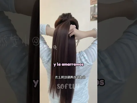 🎀 Te tardará segundos hacer este LINDO PEINADO para la escuela! *Peinados Bonitos*