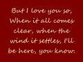 Gracious - Ben Howard (Lyrics)