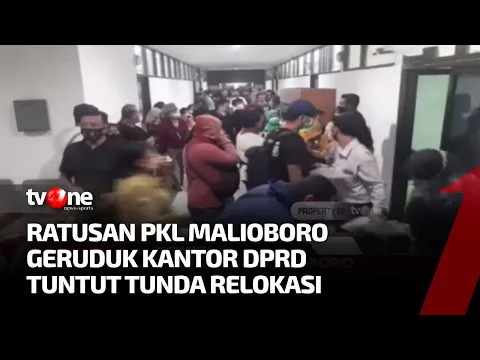 Pelaku PKL Malioboro Datangi DPRD DIY Menuntut Penundaan Relokasi