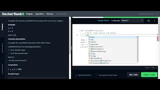 Solve Me First Simple Array Sum Warmup Hackerrank Solution Python