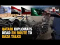 Download Lagu Three Qatari Diplomats Killed in Tragic Car Crash En Route to Sharm el-Sheikh Peace Summit