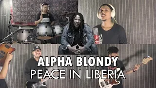 alpha blondy peace in liberia reggae cover by sanca records