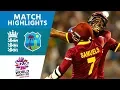 Brathwaite Hits 4 Sixes To Win! | England vs West Indies | ICC Men's #WT20 FINAL - Highlights