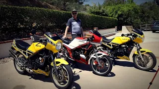 Download Ride the Yamaha RZ350 Kenny Roberts two stroke rocket and learn all the secrets MP3