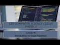 CIE O-Level Computer Science 2210 Paper 2 - Lesson 18 Introduction to loops repetition iteration
