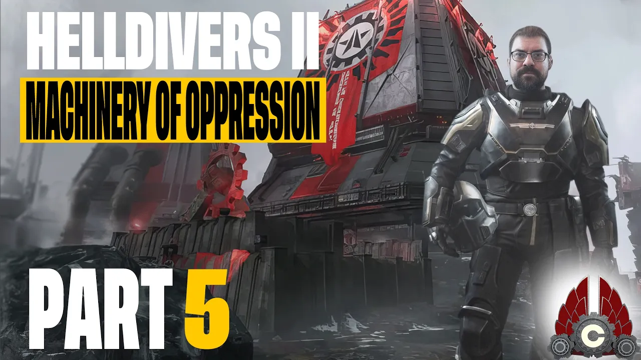 HELLDIVERS 2 Machinery Of Oppression | Sponsored By Playstation | With His Mods | Part 5