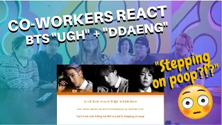 Download Non K-POP Listening Co-workers REACT to BTS UGH + DDAENG MP3