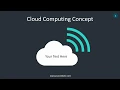 Cloud Computing Concept Infographics - Animated PowerPoint Template