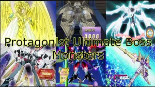 All Yu-Gi-Oh Protagonist Ultimate Boss Monsters Summoning