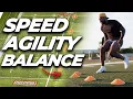 SPEED and AGILITY Training For Athletes Full Workout