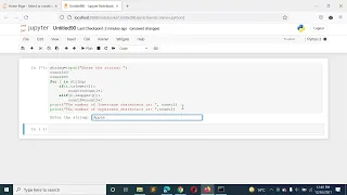 Python Program to Calculate the Number of Upper Case Letters and Lower Case Letters in a String