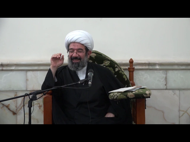 ⁣سماحة الشيخ باقر الايرواني ـ درس الأصول 15 محرم 1438