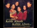 Lagu kabhie khushi kabhie gham english version