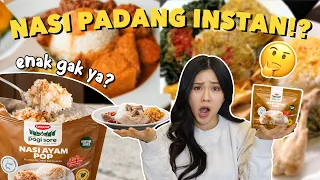 PAGI SORE BIKIN NASI PADANG INSTANT HARGA 60RB! ENAK GA YA?