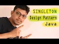 Singleton design pattern using Java and various ways to create it with drawback