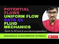 Gate XE-Fluid Mechanics XE-B -Uniform flow Potential flows XE-Engineering Science