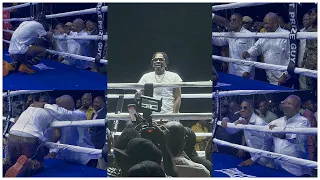 president john mahama sings shatta wale s song mahama paper word for word at showdown boxing bout
