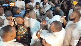mc oluomo 46th birthday the moment alhaji mc oluomo dances to pasumas music