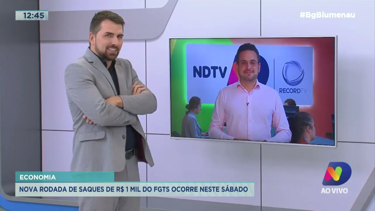 Economia: nova rodada de saques de R$ 1 mil do FGTS ocorre no dia 30 de abril