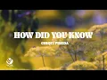 Lagu How Did You Know - Chiqui Pineda (Official Lyric Video)