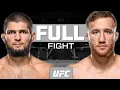 Lagu Khabib Nurmagomedov vs Justin Gaethje | FULL FIGHT