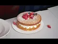 A British teatime cake from the local contestant on The Great American Baking Show Lunchbreak