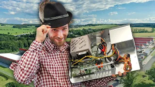 This DIY Datacenter is NUTS - Hetzner Tour