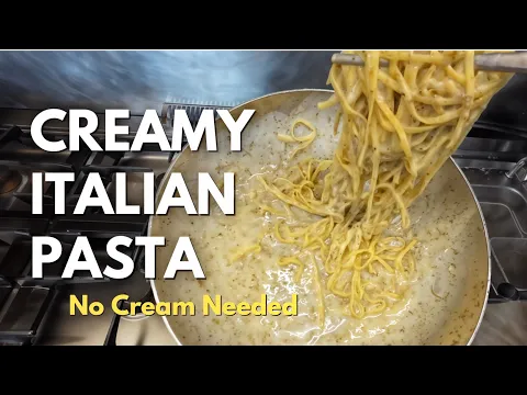 How Italians Make Creamy Pasta Without Cream