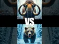 Woolly Mammoth vs Bear: Clash of Titans