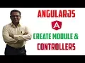 How to Create Module and Controller in AngularJS