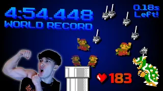Super Mario Bros Any Speedrun In 4 54 448 WR 