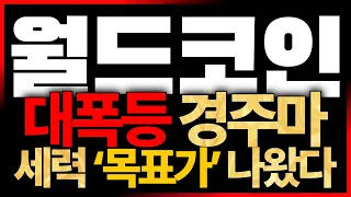 [월드코인] 샘알트먼 세력의 극비 정보 세력 폭등일정과 목표가까지 한번에 챙겨가세요. 9월의 큰수익 기대해봐도 좋습니다*필수 시청*