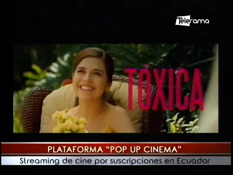 Plataforma Pop Up Cinema Streaming de cine por suscripciones en Ecuador