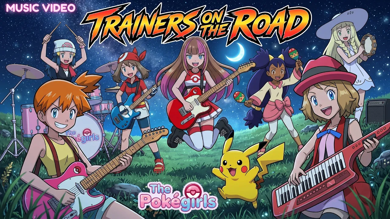 If Pokémon Had the Coziest Slice-of-Life Opening! 🏕️ (Original Song) | Trainers of the Road - ELEXYA