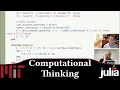 Writing Self-Documenting code Week 6 18 S191 MIT Fall 2020 Alan Edelman David Sanders