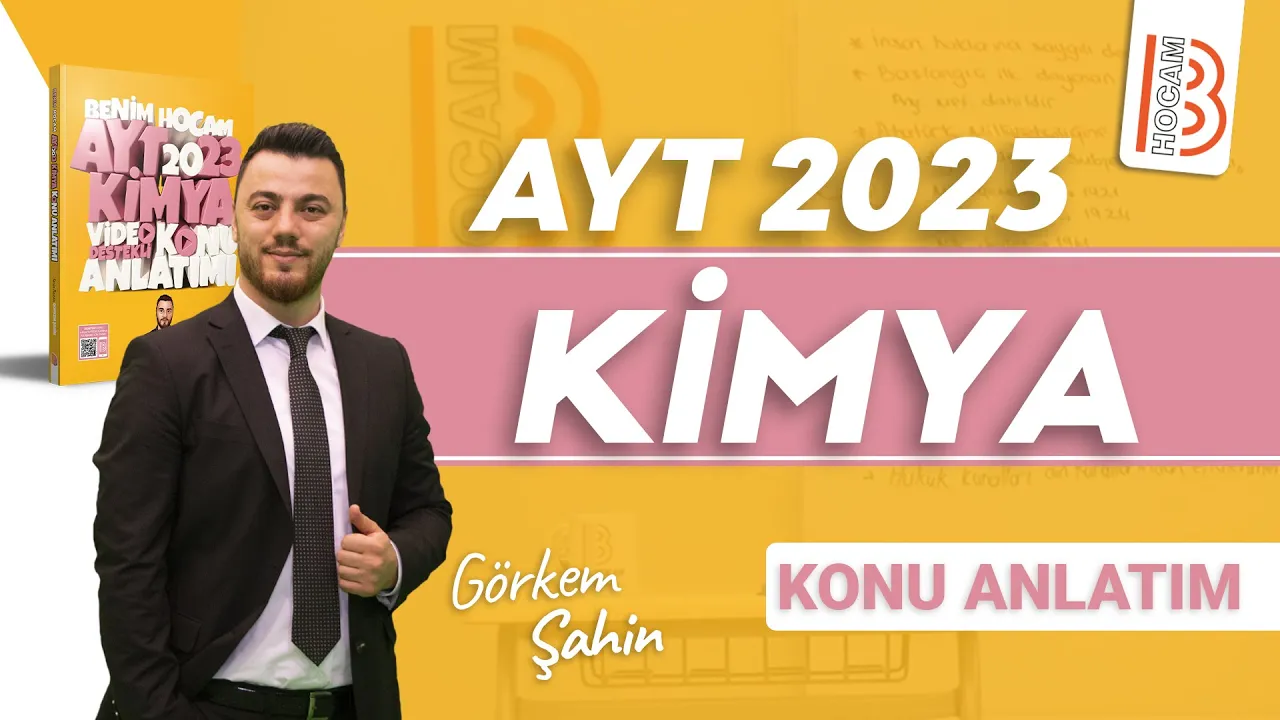 14) AYT Kimya - Dalton'un Kısmi Basınçlar Yasası 1 - Görkem ŞAHİN (2023)
