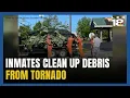 Pulaski County Inmates Clean Up After Tornado